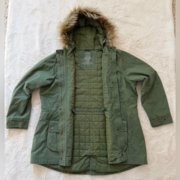 L.L. Bean East End Parka Women’s Plus - Picture 2 of 11